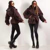 SHORT COAT CHOCO