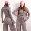 ZIP TOP TAUPE