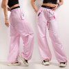 pants parachute pink