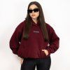 BASIC HOODIE burgundy