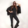 CAPE SLEEVE TEE black
