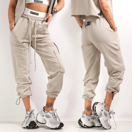 THONG SWEATPANTS sand S