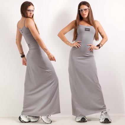 hl long dress grey