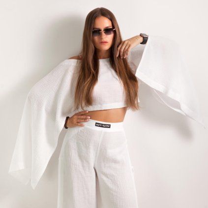 KIMONO TOP white