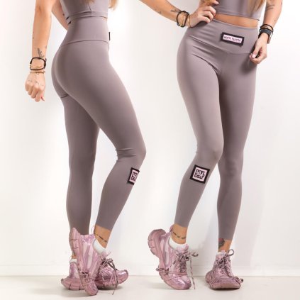 LEGGINGS taupe x pink