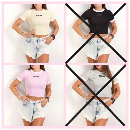 CROP TEE