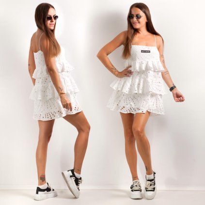 RUFFLE DRESS