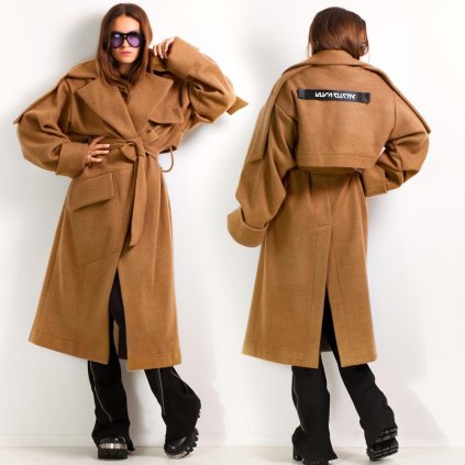 WOOL COAT CARAMEL