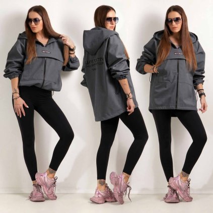 RAIN HOODIE graphite