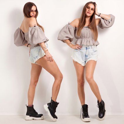 BOHO TOP nude