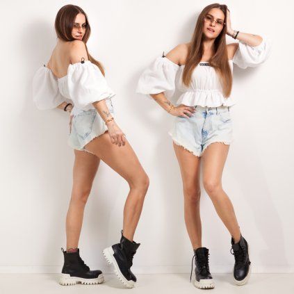BOHO TOP white