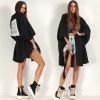 gaza caftan black