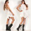 festival dress white