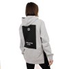ZIP OVERSIZE HOODIE grey