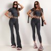 LEGGINGS INSIDE OUT graphite popis