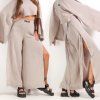 WRAP PANTS nude