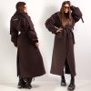 LONG COAT CHOCO