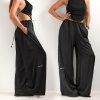 SILK WIDE PANTS