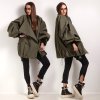 SOFTSHELL OVERSIZE BOMBER khaki