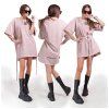 TEE DRESS pink