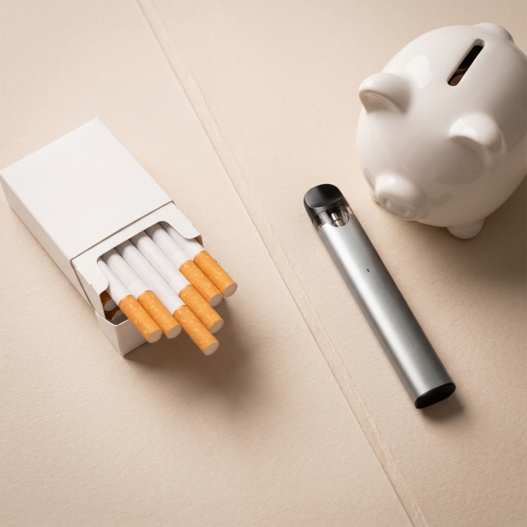 Kolik opravdu ušetříte po přechodu na vaping? 3 modelové příklady