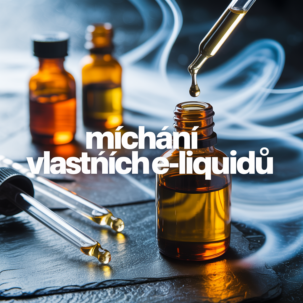Míchání vlastních e-liquidů