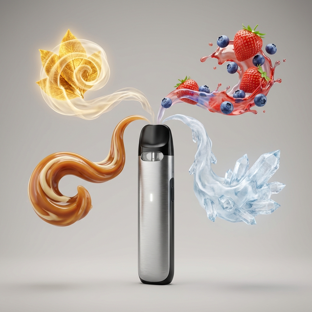 Jak si vybrat příchuť e-liquidu? Objevte svět chutí.