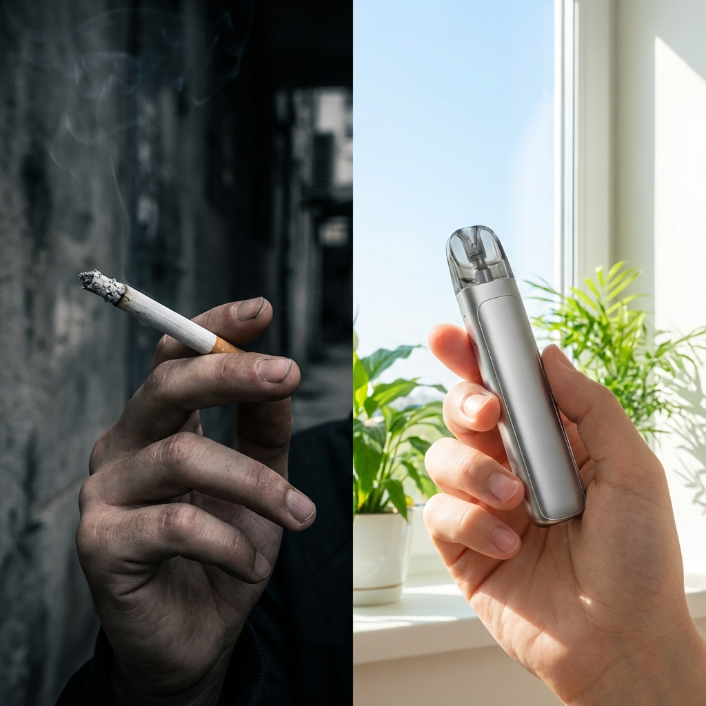 10 věcí, které se okamžitě zlepší, když vyměníte cigarety za vaping