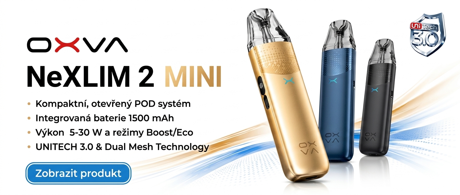 Elektronická cigareta OXVA NeXLIM 2 Mini Pod 1500 mAh