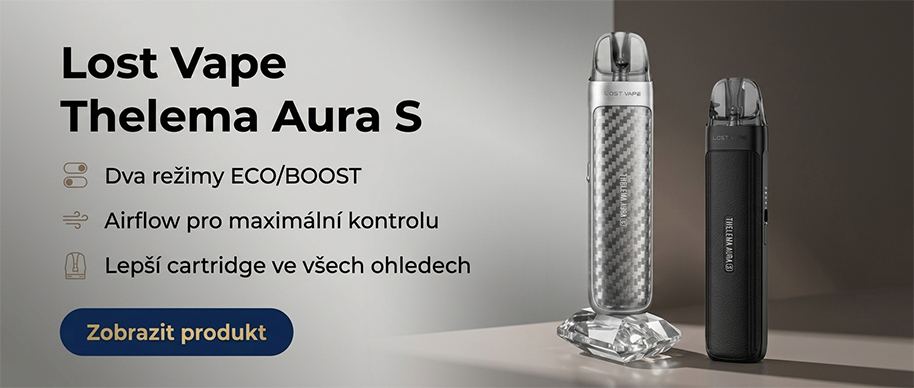 Elektronická cigareta Lost Vape Thelema Aura S 1600 mAh
