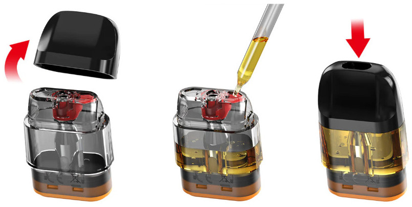 elfbar elfa master akku Oxva Xlim EZ Cartridge Replacement Pods Pack Of 3