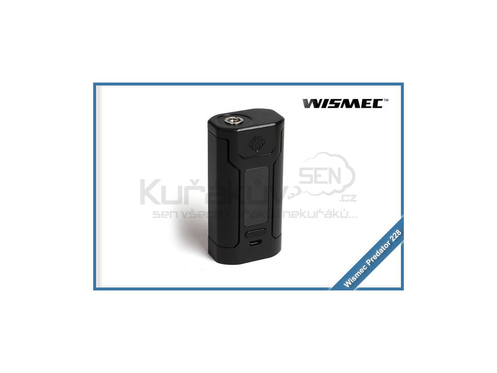 Features: Temp Control;variable Wattage;display Screen Wismec Predator 228  Mod Preview – Guide To Vaping Wismec Predator 228 Tc Box Mod Youtube  Australia
