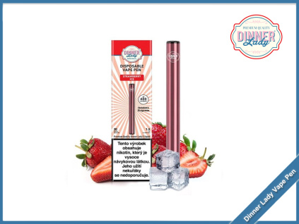 Strawberry Ice dinner lady vape pen