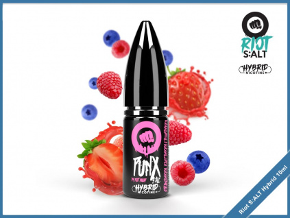 Strawberry Raspberry Blueberry riot salt hybrid nicotine 10ml