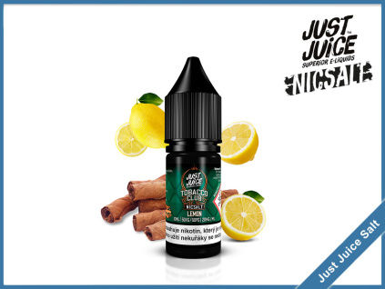 Tobacco Lemon just juice nicsalt