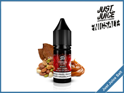 Tobacco Nutty Caramel just juice nicsalt
