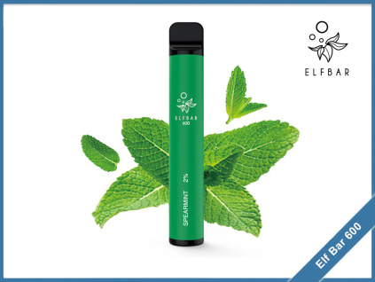 Spearmint elf bar 600