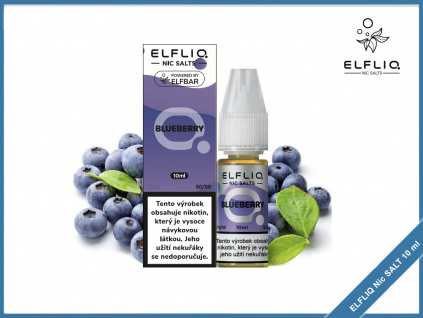 blueberry ELFLIQ Nic SALT elfbar