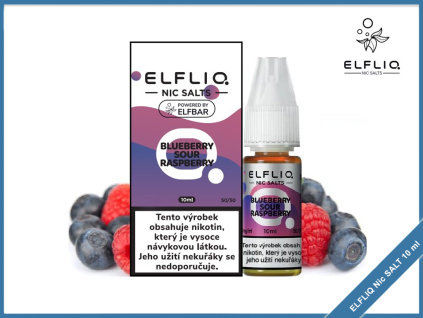 blueberry sour raspberry ELFLIQ Nic SALT elfbar 1