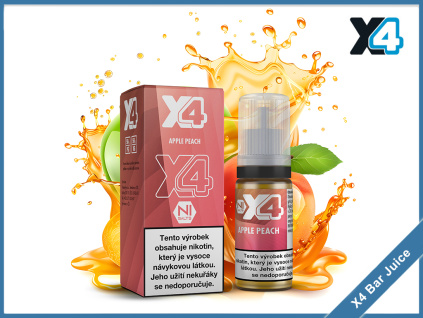 apple peach X4 Bar Juice