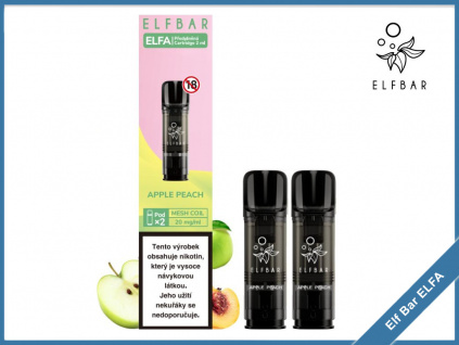 cartridge Elfbar Elfa 20mg apple peach