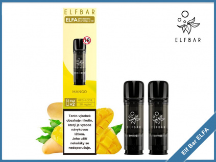 cartridge Elfbar Elfa 20mg mango