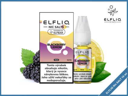 blackberry lemon ELFLIQ Nic SALT elfbar 1