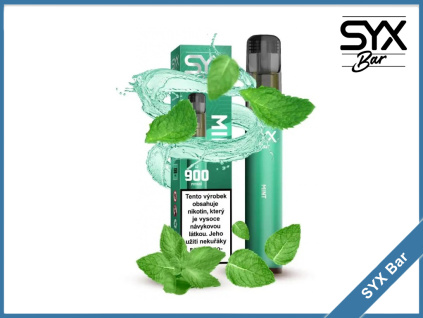 jednorazova e cigareta syx bar mint