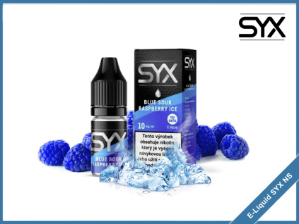 blue sour raspberry ice syx ns 10