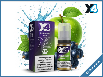 blackcurrant apple X4 Bar Juice