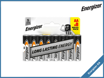 Energizer Everyday alkalicka baterie AA 8ks