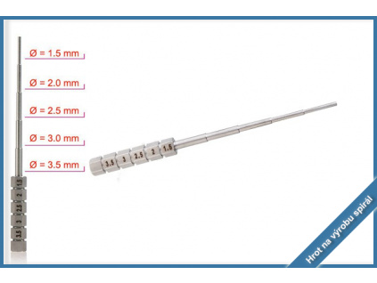 hrot na vyrobu zhavicich spiralek