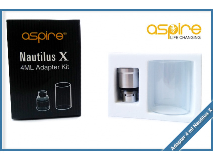 clearomizer aspire nautilus x adapter 4ml