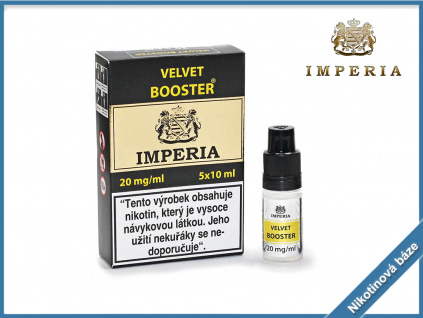 nikotinova baze imperia velvet booster 20mg